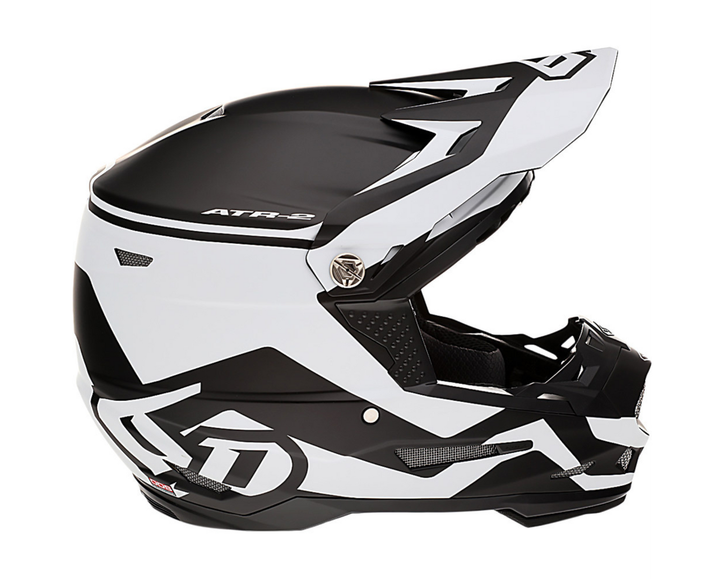 6D ATR-2 DRIVE WHITE HELMET