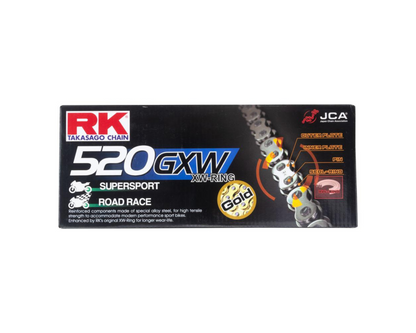 RK CHAINS 520 XW-RING 120L RACE CHAIN