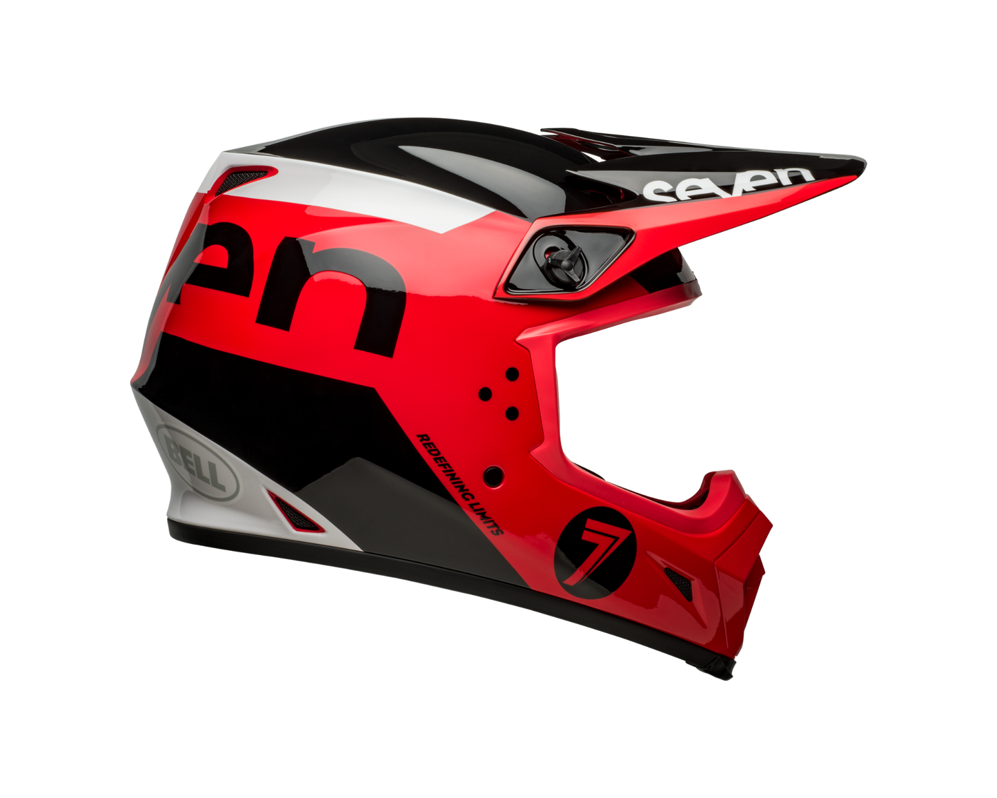 BELL MX-9 MIPS SEVEN PHASER RED/BLACK HELMET