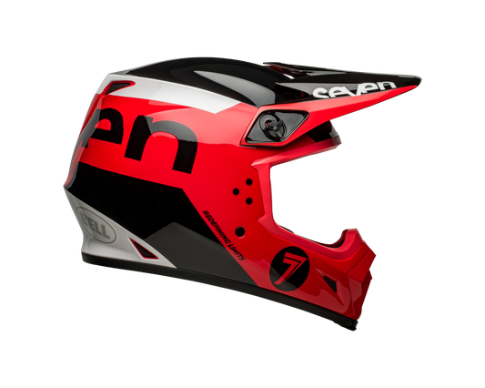 BELL MX-9 MIPS SEVEN PHASER RED/BLACK HELMET