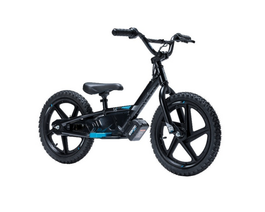 STACYC 16" BLACK ELECTRIC BALANCE BIKE