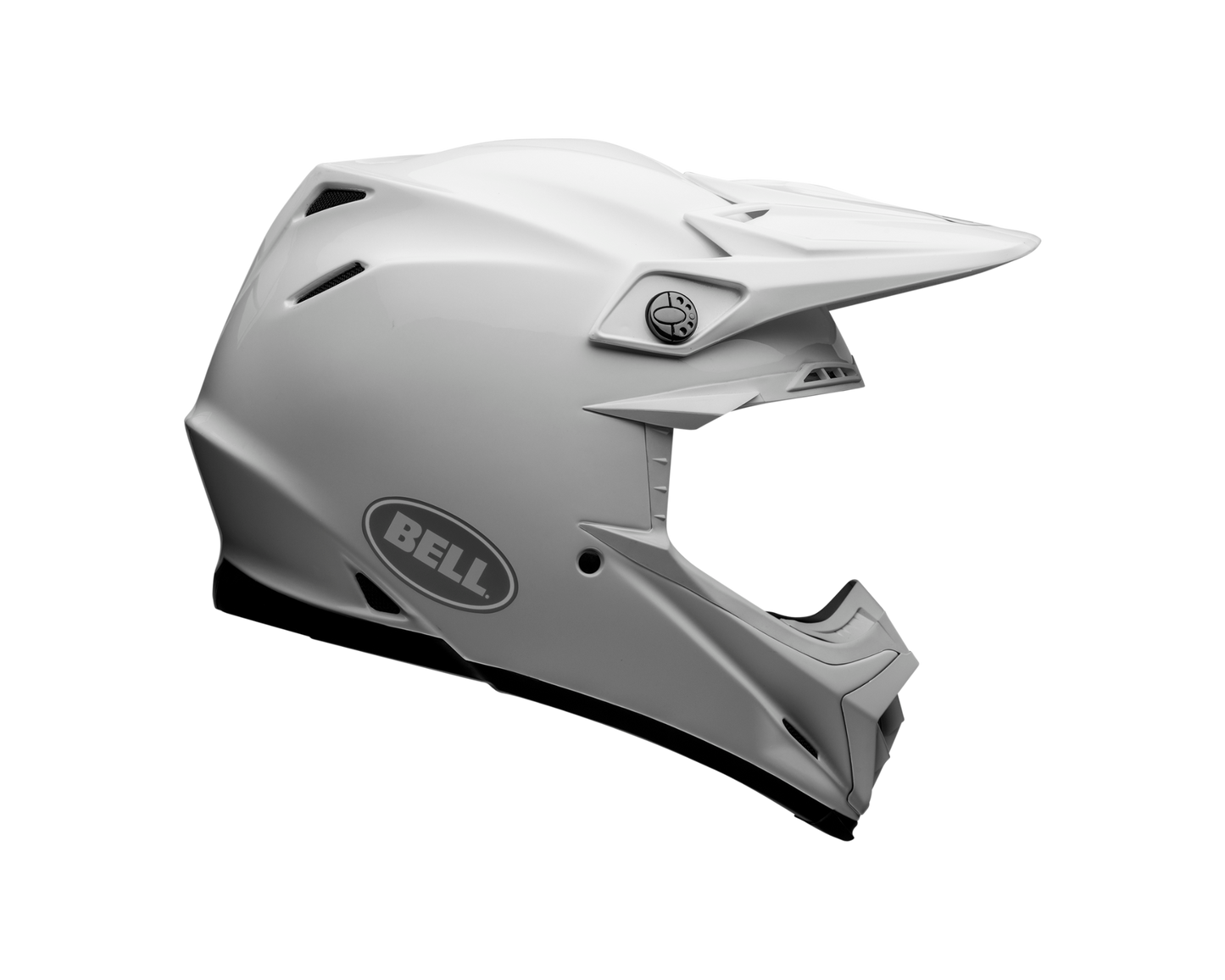 BELL MOTO-9 FLEX SOLID WHITE HELMET