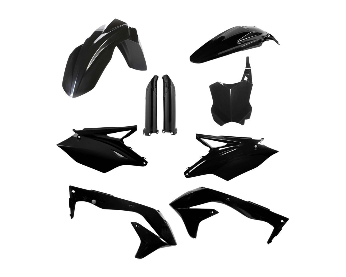 ACERBIS KAWASAKI KX450F 16-18 BLACK PLASTICS KIT