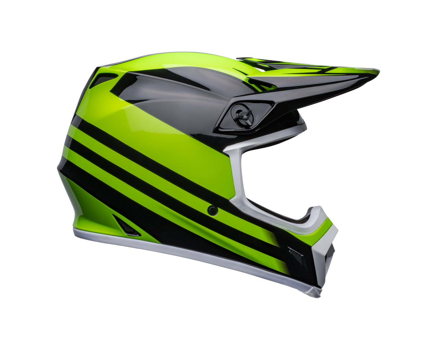 BELL 2024 MX-9 MIPS DISRUPT BLACK/GREEN HELMET