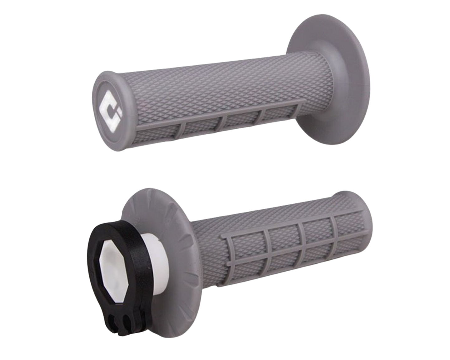 ODI HALF WAFFLE SOFT LOCK ON GRIPS 2T / 4T GREY