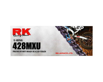 RK CHAINS 428MXU 126L RACE CHAIN