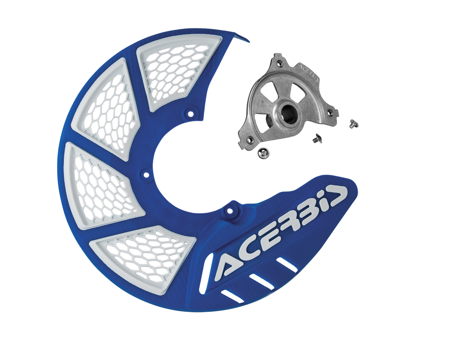 ACERBIS X-BRAKE 2.0 BLUE/WHITE DISC COVER & MOUNT KIT BETA RR 11-24