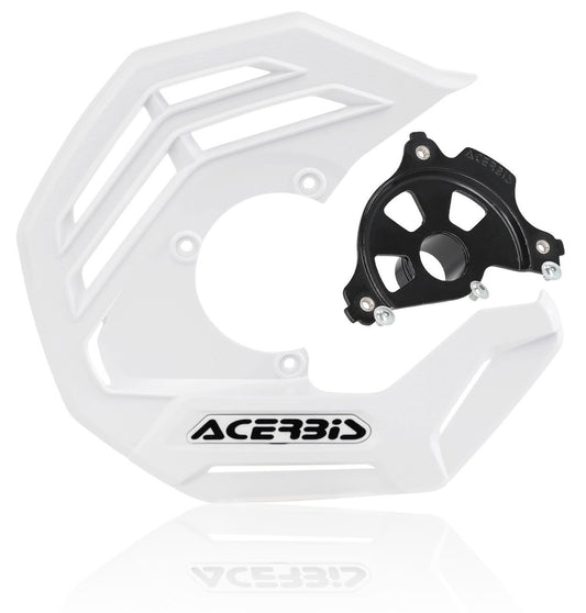 ACERBIS X-FUTURE WHITE DISC COVER & BLACK MOUNT KIT BETA RR 11-24