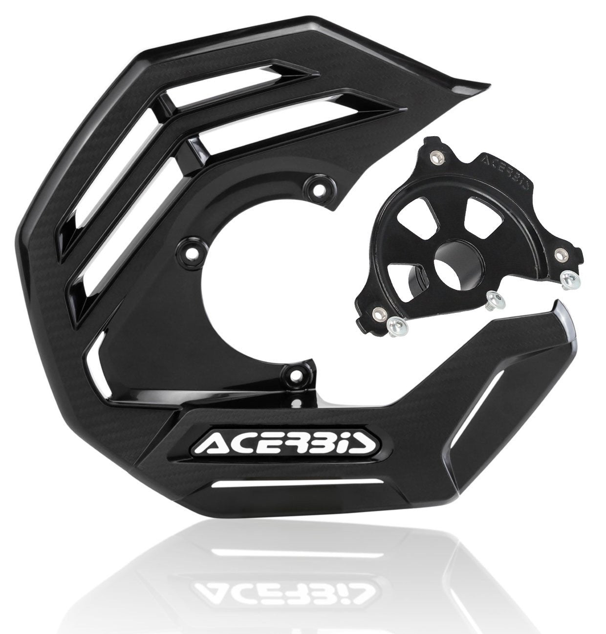 ACERBIS X-FUTURE BLACK DISC COVER & BLACK MOUNT KIT BETA RR 11-24