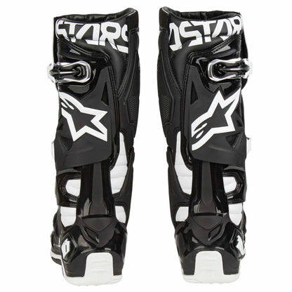 ALPINESTARS 2025 TECH 10 BLACK/WHITE BOOTS