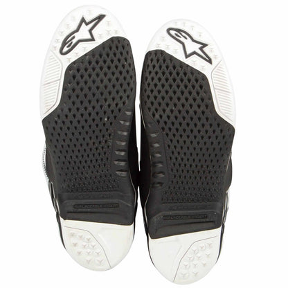 ALPINESTARS 2025 TECH 10 BLACK/WHITE BOOTS