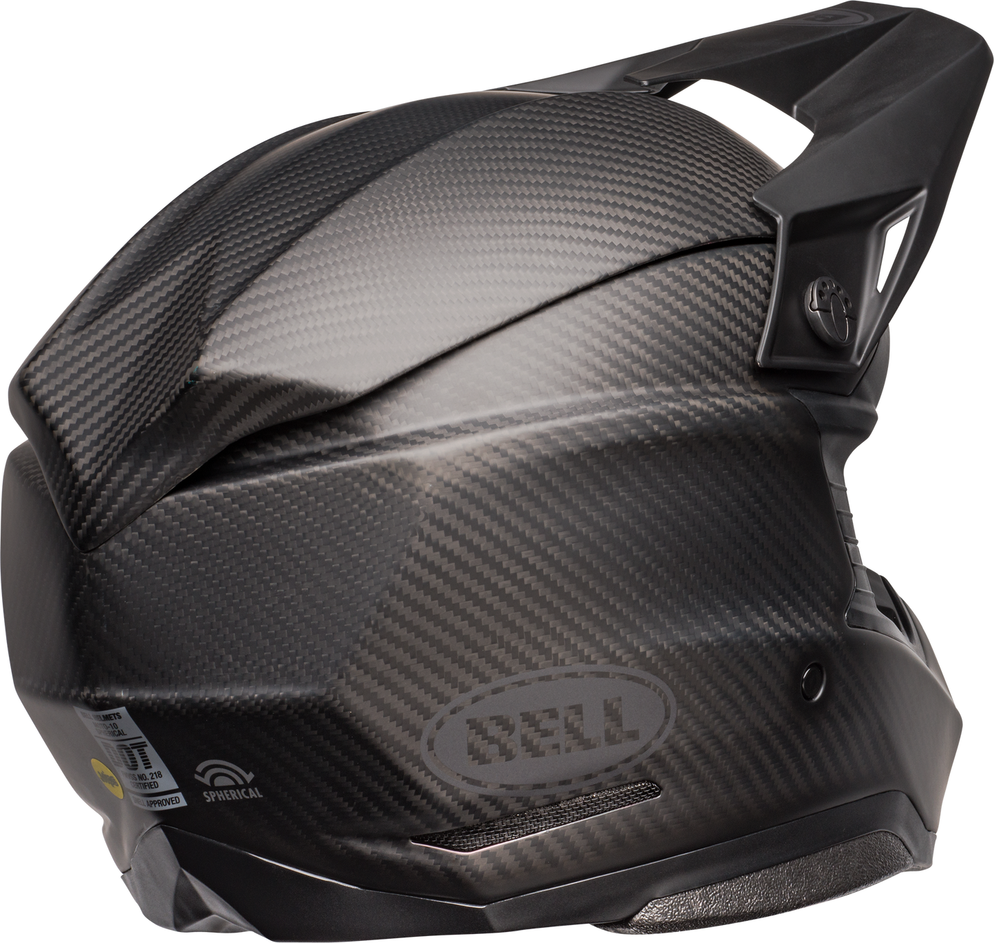 BELL 2024 MOTO-10 SPHERICAL MATTE BLACK HELMET