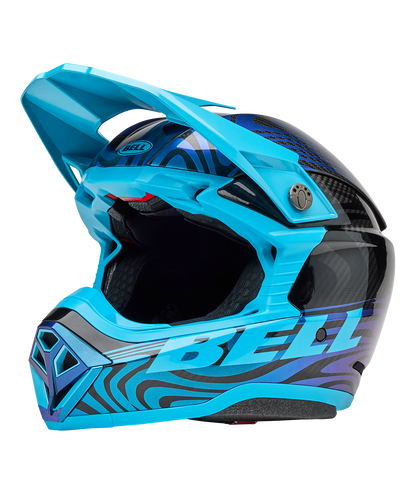 BELL 2025 MOTO-10 SPHERICAL CORTEX BLUE HELMET