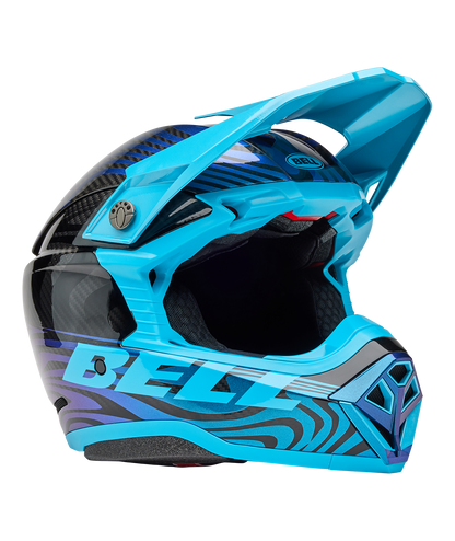 BELL 2025 MOTO-10 SPHERICAL CORTEX BLUE HELMET