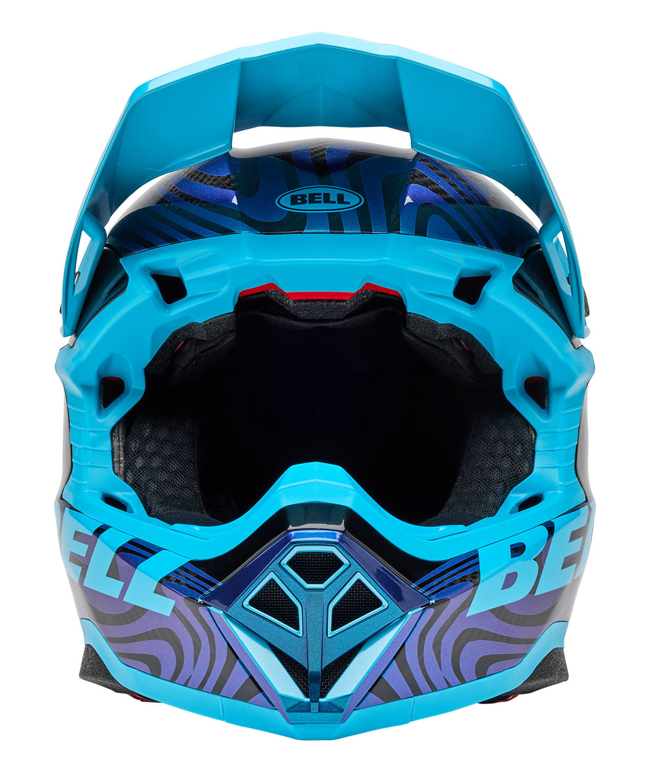 BELL 2025 MOTO-10 SPHERICAL CORTEX BLUE HELMET