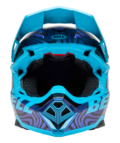 BELL 2025 MOTO-10 SPHERICAL CORTEX BLUE HELMET