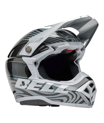 BELL 2025 MOTO-10 SPHERICAL CORTEX SILVER/GREY HELMET