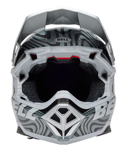 BELL 2025 MOTO-10 SPHERICAL CORTEX SILVER/GREY HELMET