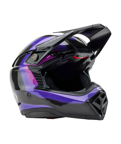 BELL 2025 MOTO-10 SPHERICAL FLARE PURPLE HELMET