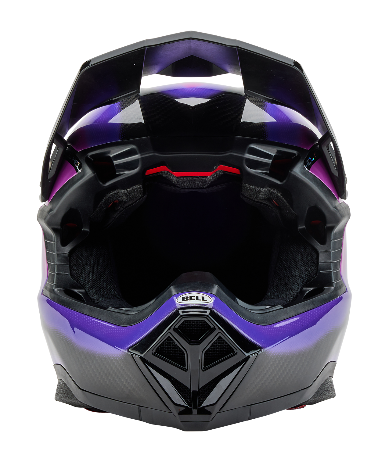 BELL 2025 MOTO-10 SPHERICAL FLARE PURPLE HELMET