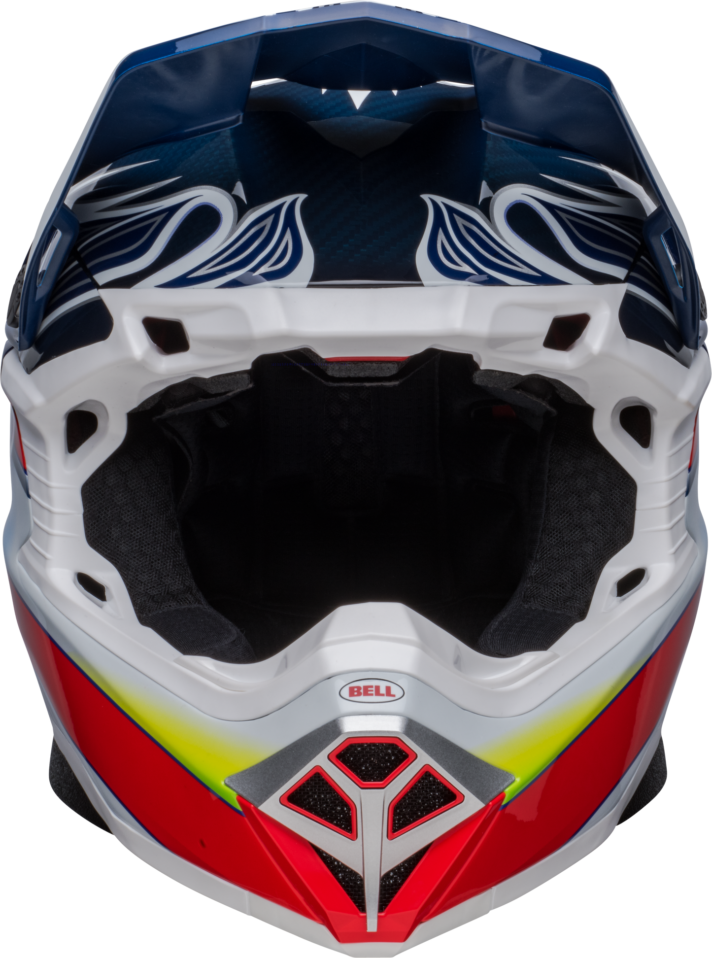 BELL MOTO-10 SPHERICAL TOMAC REPLICA BLUE/WHITE HELMET