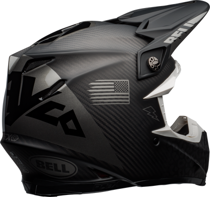 BELL MOTO-9 FLEX LE SLAYCO MATTE/GLOSS BLACK/GREY HELMET