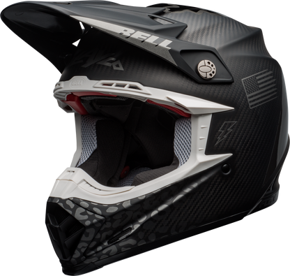 BELL MOTO-9 FLEX LE SLAYCO MATTE/GLOSS BLACK/GREY HELMET