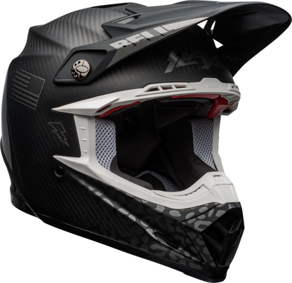 BELL MOTO-9 FLEX LE SLAYCO MATTE/GLOSS BLACK/GREY HELMET