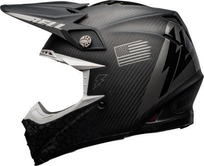 BELL MOTO-9 FLEX LE SLAYCO MATTE/GLOSS BLACK/GREY HELMET