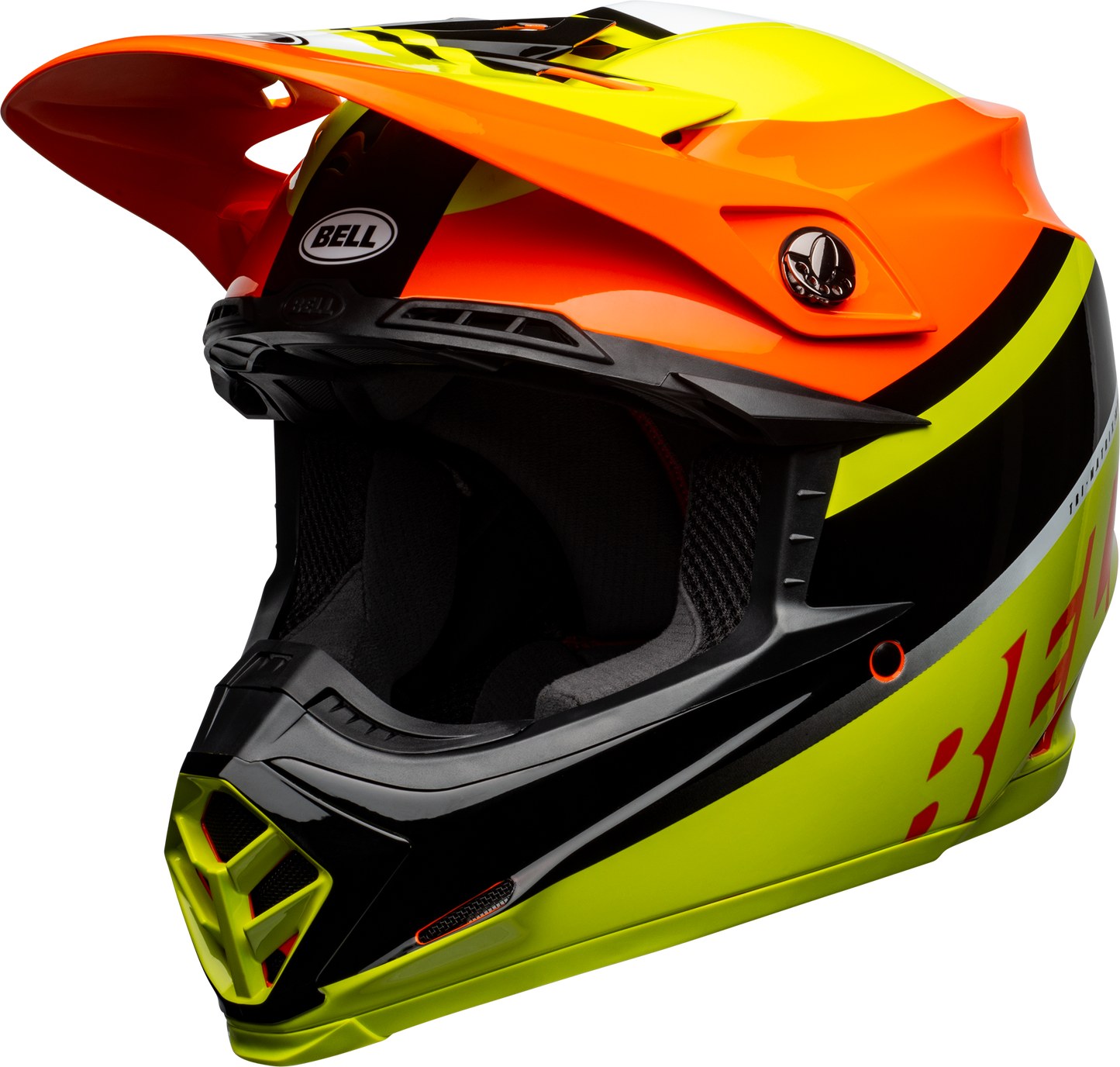 BELL MOTO-9 MIPS PROPHECY YELLOW/ORANGE/BLACK HELMET