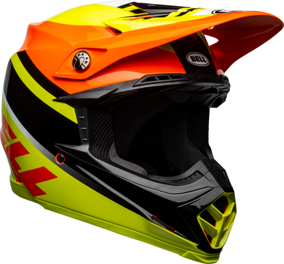 BELL MOTO-9 MIPS PROPHECY YELLOW/ORANGE/BLACK HELMET