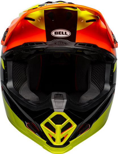 BELL MOTO-9 MIPS PROPHECY YELLOW/ORANGE/BLACK HELMET