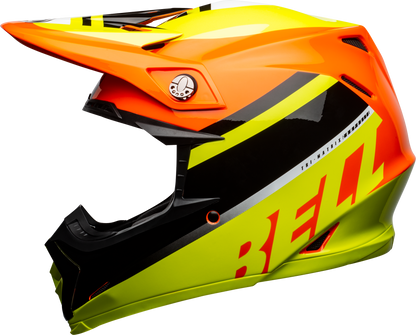 BELL MOTO-9 MIPS PROPHECY YELLOW/ORANGE/BLACK HELMET