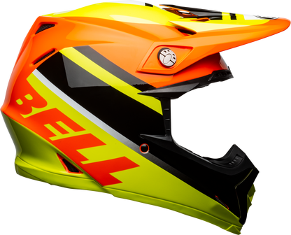 BELL MOTO-9 MIPS PROPHECY YELLOW/ORANGE/BLACK HELMET