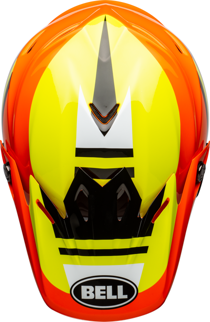 BELL MOTO-9 MIPS PROPHECY YELLOW/ORANGE/BLACK HELMET