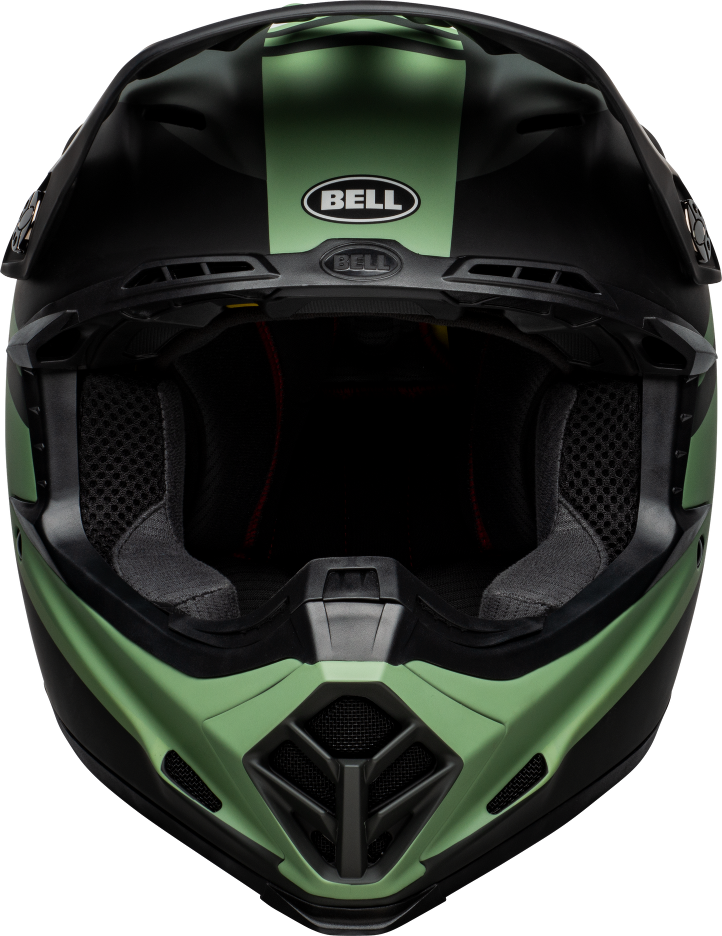 BELL MOTO-9 MIPS PROPHECY MATTE BLACK/DARK GREEN HELMET