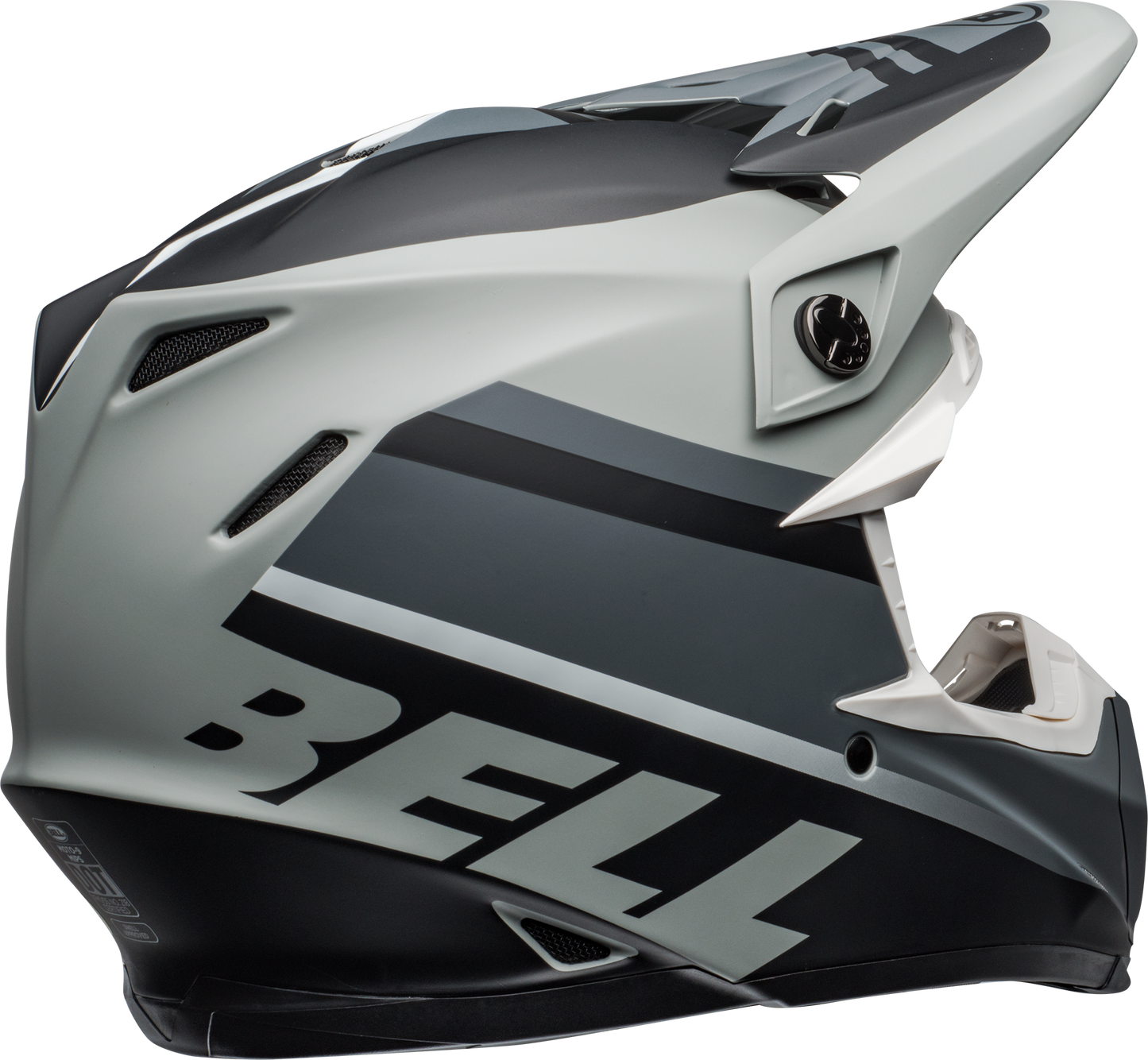 BELL MOTO-9 MIPS PROPHECY MATTE GREY/BLACK/WHITE HELMET