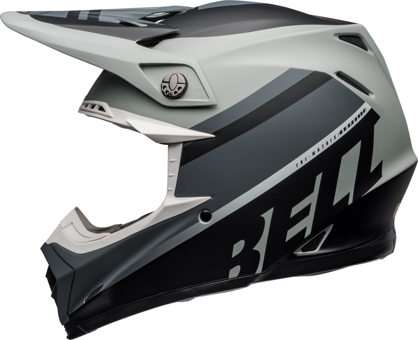 BELL MOTO-9 MIPS PROPHECY MATTE GREY/BLACK/WHITE HELMET