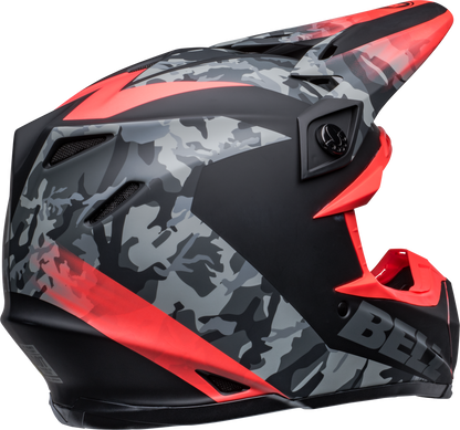 BELL MOTO-9 MIPS VENOM MATTE BLACK CAMO/INFRARED HELMET