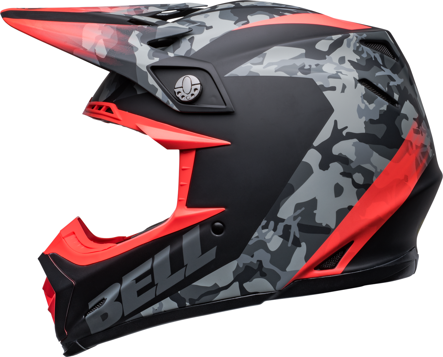 BELL MOTO-9 MIPS VENOM MATTE BLACK CAMO/INFRARED HELMET