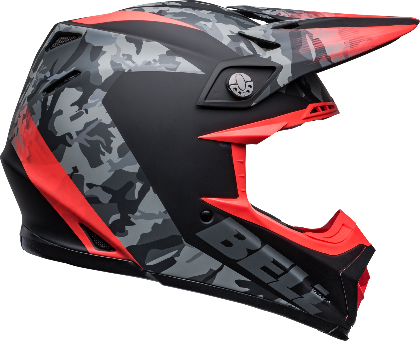 BELL MOTO-9 MIPS VENOM MATTE BLACK CAMO/INFRARED HELMET