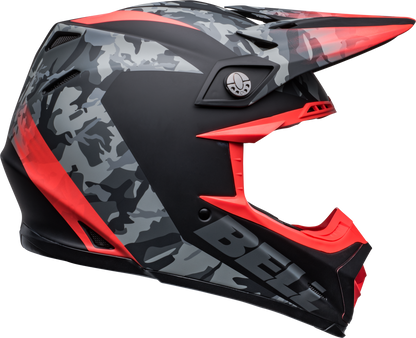 BELL MOTO-9 MIPS VENOM MATTE BLACK CAMO/INFRARED HELMET