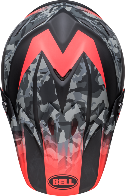 BELL MOTO-9 MIPS VENOM MATTE BLACK CAMO/INFRARED HELMET