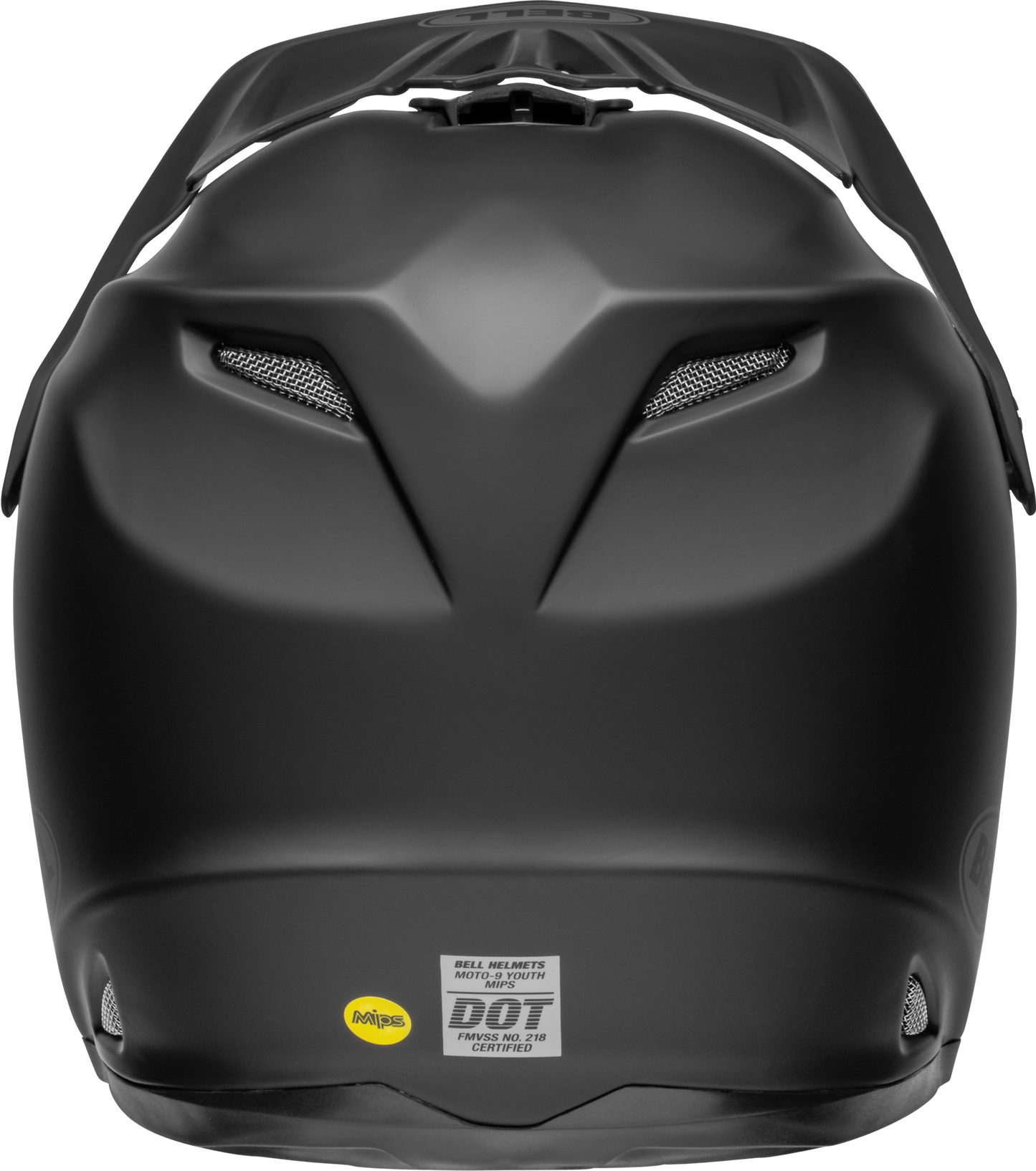 BELL 2024 MOTO-9 MIPS YOUTH SOLID MATTE BLACK HELMET