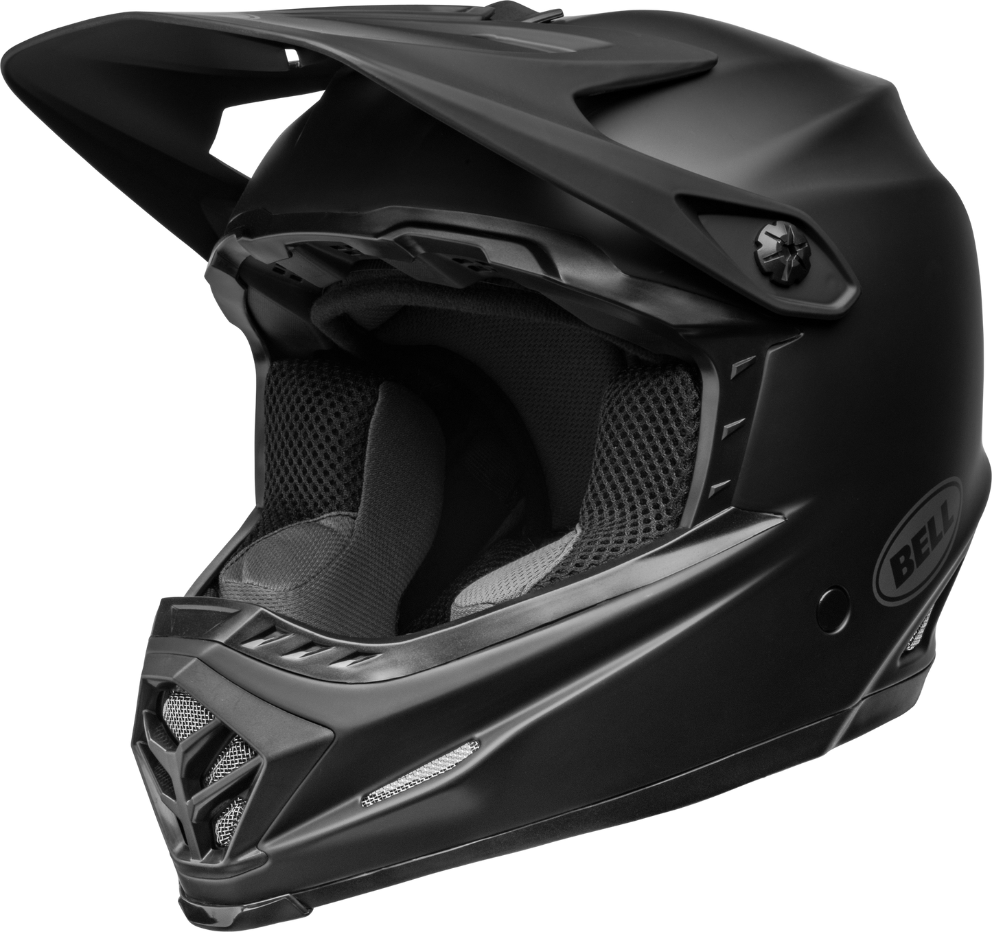 BELL 2024 MOTO-9 MIPS YOUTH SOLID MATTE BLACK HELMET