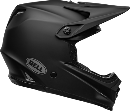 BELL 2024 MOTO-9 MIPS YOUTH SOLID MATTE BLACK HELMET