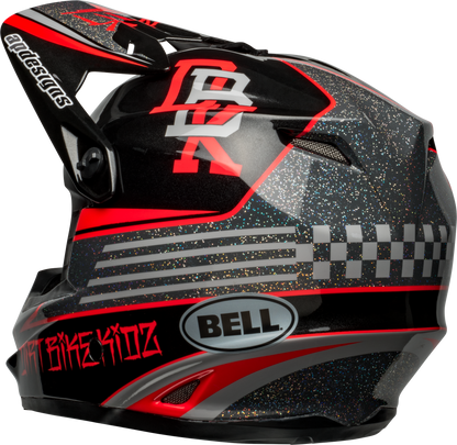 BELL 2024 MOTO-9 MIPS YOUTH TWITCH REPLICA BLACK/GREY HELMET