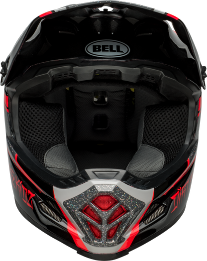 BELL 2024 MOTO-9 MIPS YOUTH TWITCH REPLICA BLACK/GREY HELMET