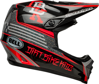 BELL 2024 MOTO-9 MIPS YOUTH TWITCH REPLICA BLACK/GREY HELMET