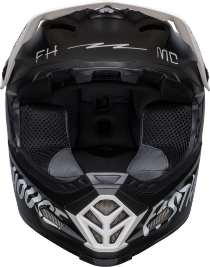 BELL 2024 MOTO-9 MIPS YOUTH FASTHOUSE FLYING COLOURS MATTE BLACK/WHITE HELMET